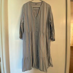 Old Navy Light Blue Midi Dress